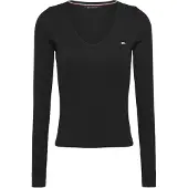 Tommy Hilfiger Camisa 'ESSENTIAL' preto