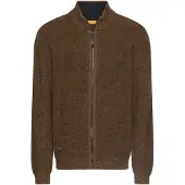 Camel active Casaco de malha castanho