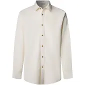 Pepe Jeans para homem. PM3091440 Camisa River branco quebrado (XL), Casual, Algodão, Manga comprida
