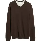 s.Oliver Pullover castanho escuro