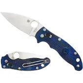 Spyderco Navalha Manix 2 Lightweight Translucent Blue