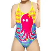 Turbo Fato De Banho De Alças Finas Octopuss