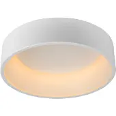 Lucide Candeeiro de teto LED Talowe, branco, Ø 45 cm