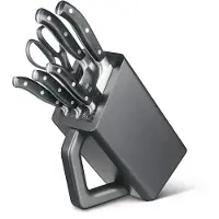 Victorinox Grand Maître Cutlery Block 7.7243.6, POM, Conjunto de facas de 7 peças incl. bloco
