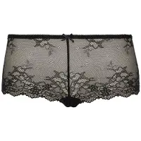 Lingadore Hipster 'DAILY LACE' preto / transparente