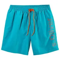 s.Oliver Calções de banho aqua / laranja
