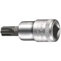 Stahlwille Soquete Com Ponta Ribe 54cv Ribe-cv 1/2´´ M5 60 Mm