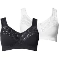 Petite fleur Soutien preto / branco