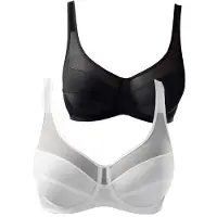 Petite fleur Soutien preto / branco