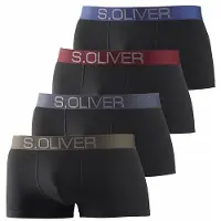 s.Oliver Boxers mistura de cores / preto
