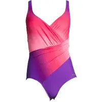 LASCANA Fato de banho baga / roxo escuro / rosa claro / rosa escuro