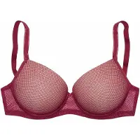 LASCANA Soutien 'Invisible Pink' vermelho