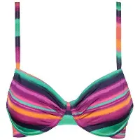 LASCANA Top de biquíni mistura de cores