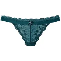LASCANA Tanga azul pastel / petróleo