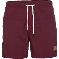 Urban Classics Calções de banho vermelho cereja