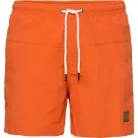 Urban Classics Calções de banho laranja escuro