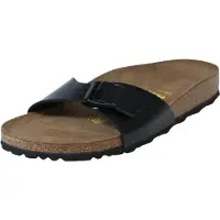 Birkenstock Sapato aberto 'Madrid' preto