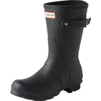 Hunter para mulher. WFS1000RMA Botas Original Short preto (42), Plano, Nenhum, Casual