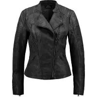 ONLY Casacos de couro/imitação couro AVA mulheres - Preto - FR 34