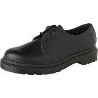 Dr. Martens Sapato com atacadores 'Mono Smooth' preto