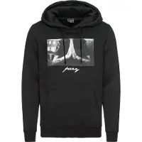 Mister tee Sweatshirt 'Pray' cinzento / preto