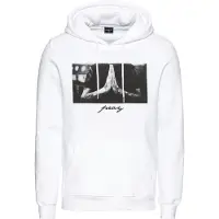 Mister tee Sweatshirt 'Pray' cinzento / preto / branco