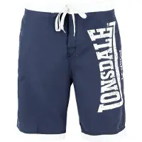 Lonsdale Calções de banho 'Clennell' navy / branco