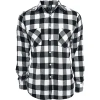 Urban Classics Camisa preto / branco
