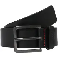 HUGO para homem. 50385358 Gionio Leather Belt preto (95 cm), Casual, Pele