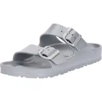Birkenstock Sandália 'Arizona' cinzento-prateado