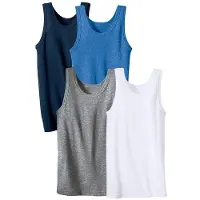 Maier Sports Camisola interior navy / azulado / acinzentado / branco