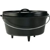 Lodge Camp forno holandês incl. tampa L12DCO3, volume aprox. 7.6 L