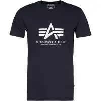 Alpha industries Camisa navy / branco