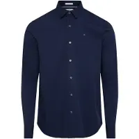 Tommy Hilfiger Camisas mangas comprida TJM ORIGINAL STRETCH SHIRT homens - Azul - EU XS