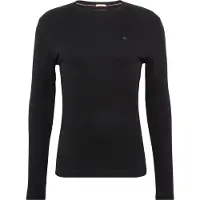 Tommy Hilfiger Camiseta De Manga Comprida Original Ribbed Organic Cotton