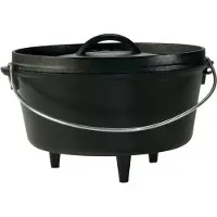 Lodge Camp forno holandês L10DCO3 extra fundo, incluído tampa, 4.7L