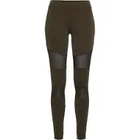 Urban Classics Leggings 'Tech Mech' oliveira