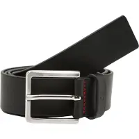 HUGO para homem. 50385724 Cinto de Gionios preto (105 cm), Casual, Pele