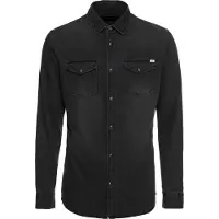 Jack & Jones Camisa 'Sheridan' antracite / branco