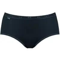Sloggi Cuecas BASIC+ X 4 mulheres - Preto - FR 40