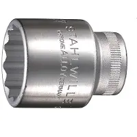 Stahlwille Soquete De 12 Pontos 50a 1/2´´ 11/16´´ 38 Mm