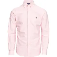 Ralph Lauren para homem. 710549084008 Camisa Oxford Slim Fit cor-de-rosa (S), Casual, Algodão, Manga comprida