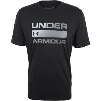 Under Armour Camisa funcionais 'Team Issue' preto / prata