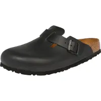 Birkenstock Tamancos Boston Natural Leather Narrow