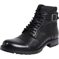 Jack & Jones Botas com atacadores 'Albany' preto