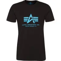 Alpha industries Camisa azul claro / preto