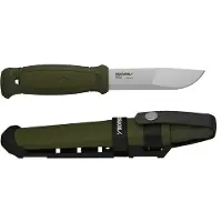 Morakniv Mora Kansbol 12645 faca de bushcraft com bainha multimont, verde