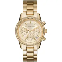 Michael Kors Relógios analógicos 'RITZ, MK6356' ouro