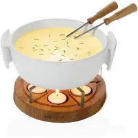 Boska Candle Light Fondue Twinkle 851130, conjunto para fondue de queijo, 1,5 L