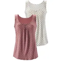 LASCANA Top creme / baga